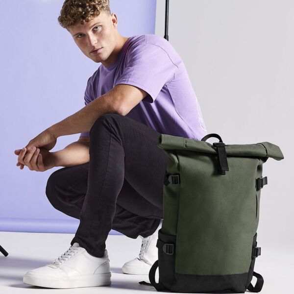 Block roll-top backpack Thumbnail